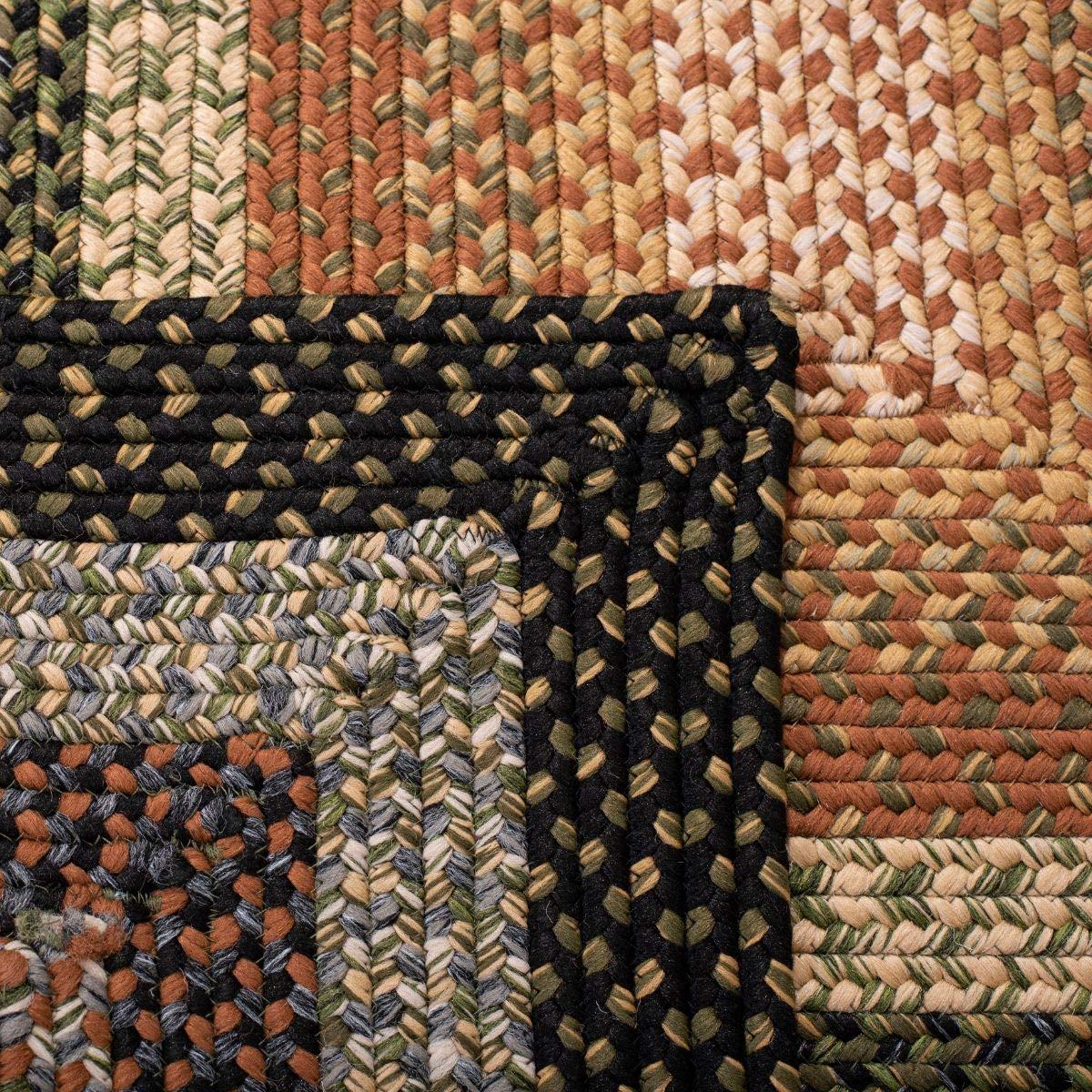 Braided BRD308 Hand Woven Area Rug - Multi - 9'x9' - Safavieh.