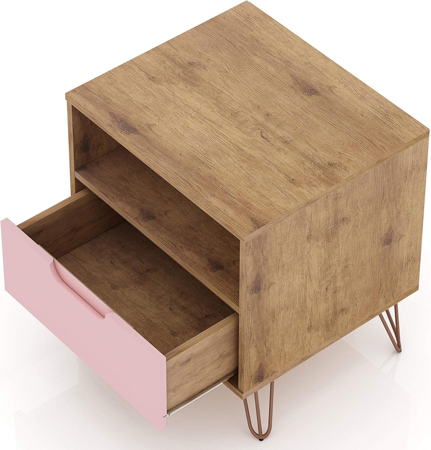 1.0 Rockefeller Nightstand - Manhattan Comfort