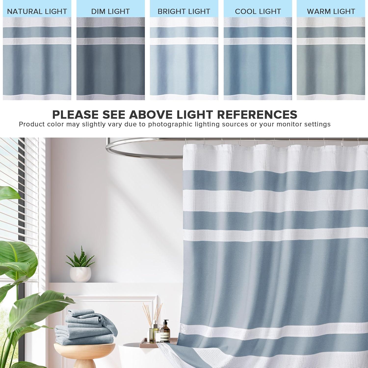Striped Single Shower Curtain