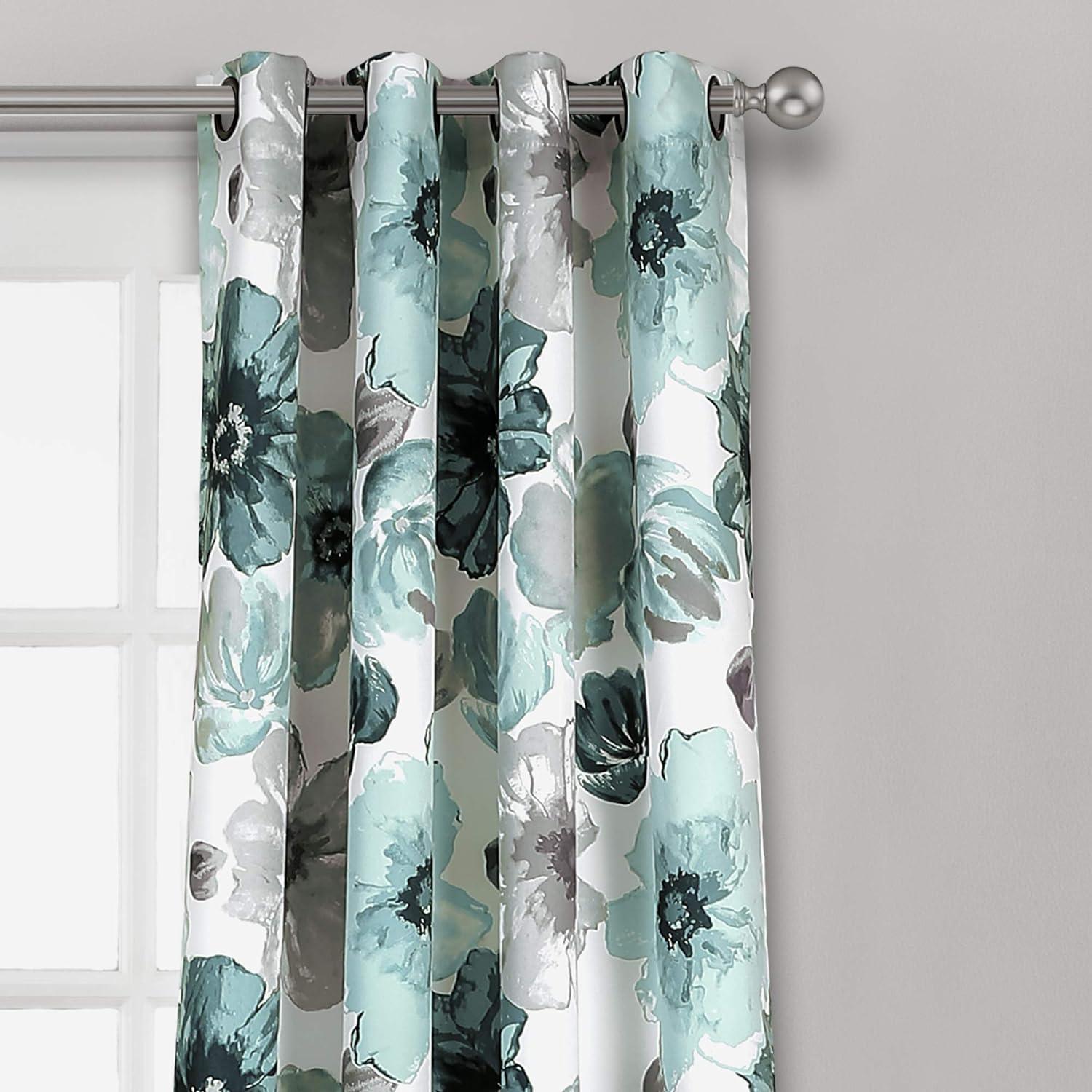 Torre & Tagus Leah Polyester Room Darkening Curtain Pair (Set of 2)