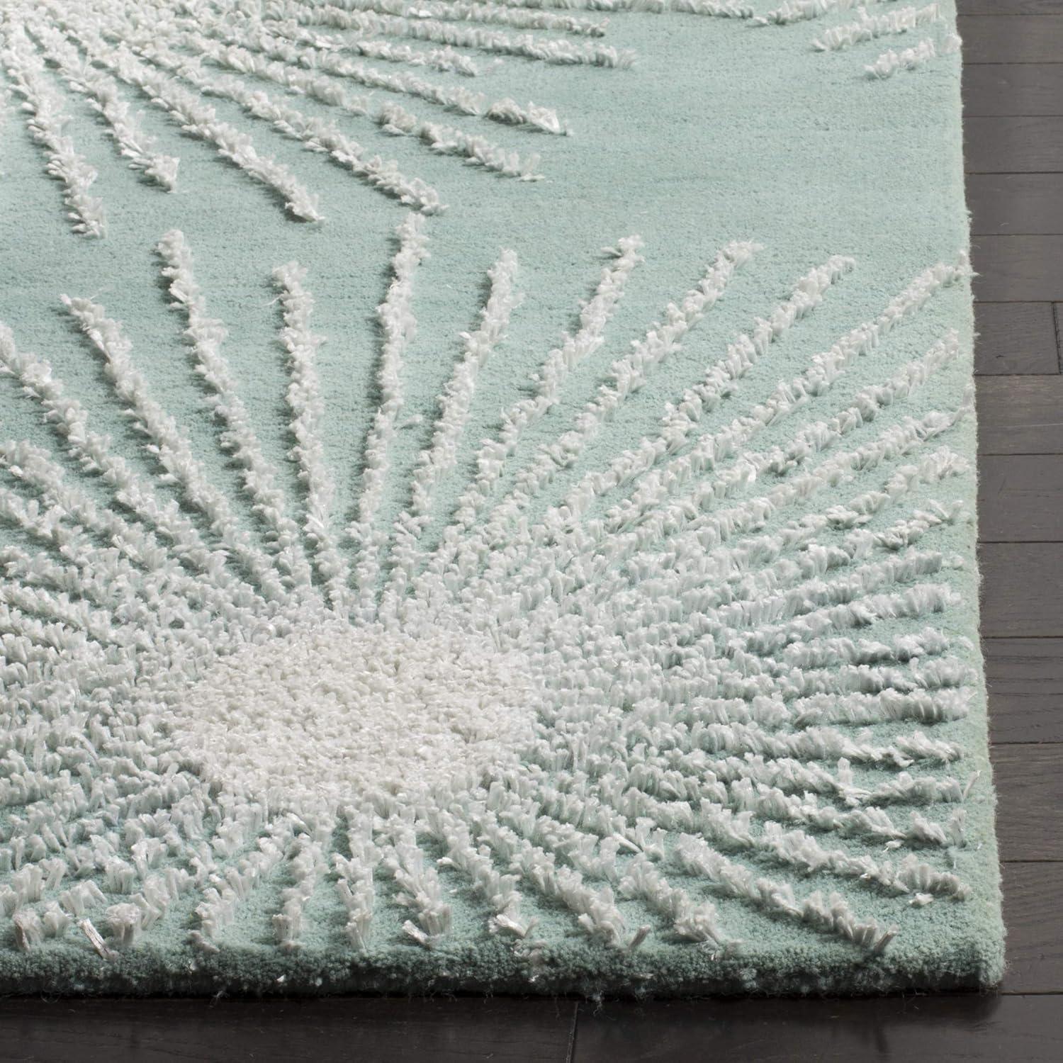 Soho SOH712 Hand Tufted Indoor Area Rug - Denim - 5'x8' - Safavieh.