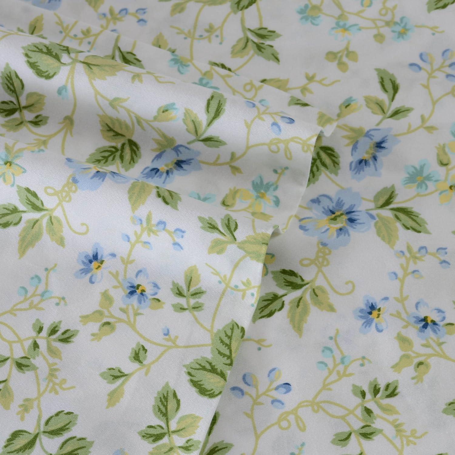 Cotton Sheet Set King Spring Bloom - Laura Ashley