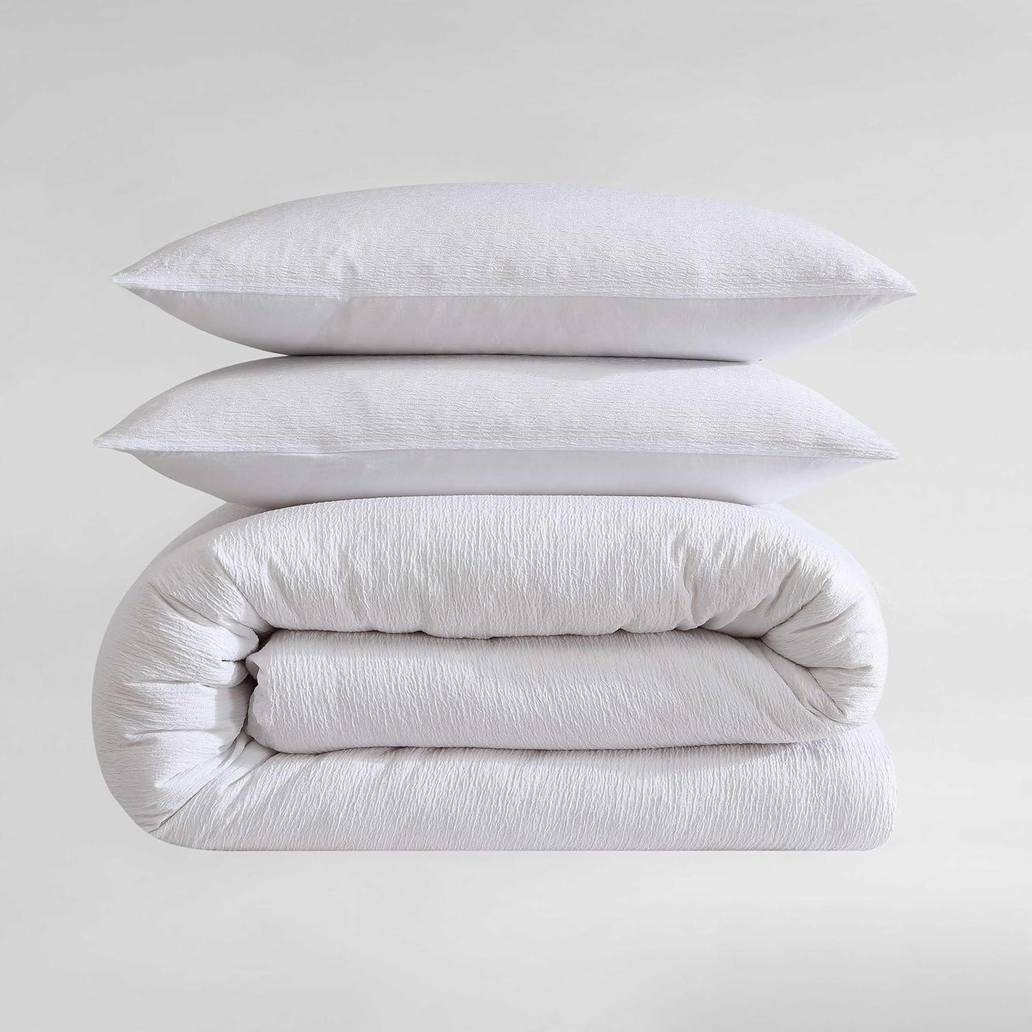 Calvin Klein Calvin Klein Seersucker Reversible 3 Piece Comforter Set