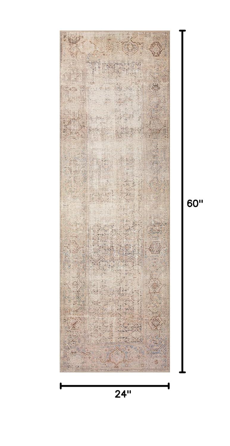 Georgie Oriental Ocean/Sand Area Rug
