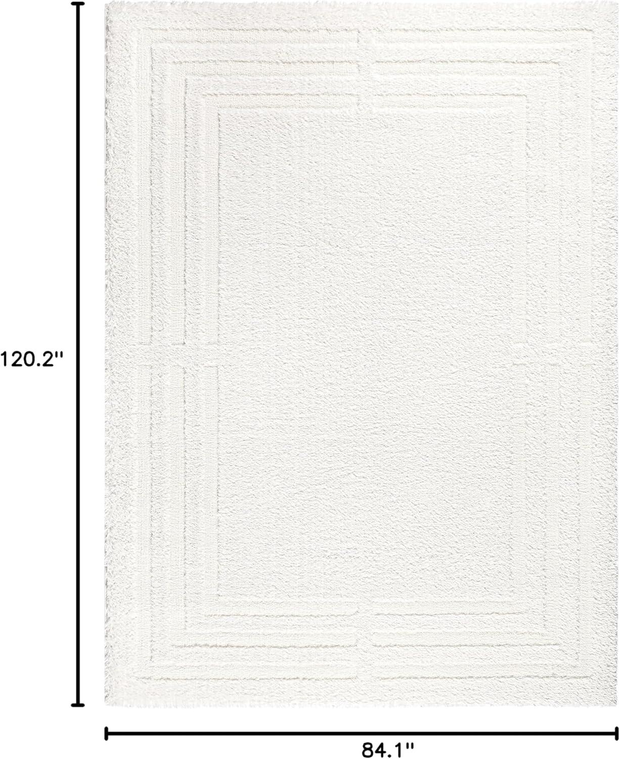 TOWN & COUNTRY EVERYDAY Cloud Shag Area Rug Ivory