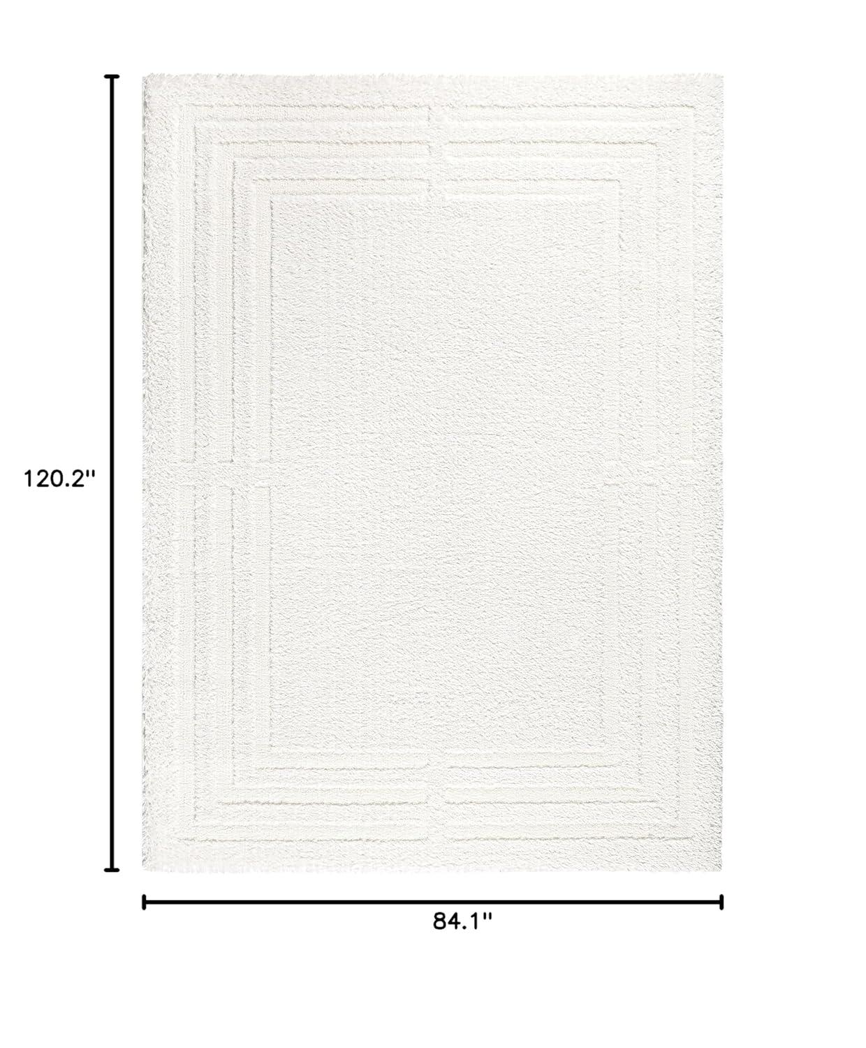 TOWN & COUNTRY EVERYDAY Cloud Shag Area Rug Ivory