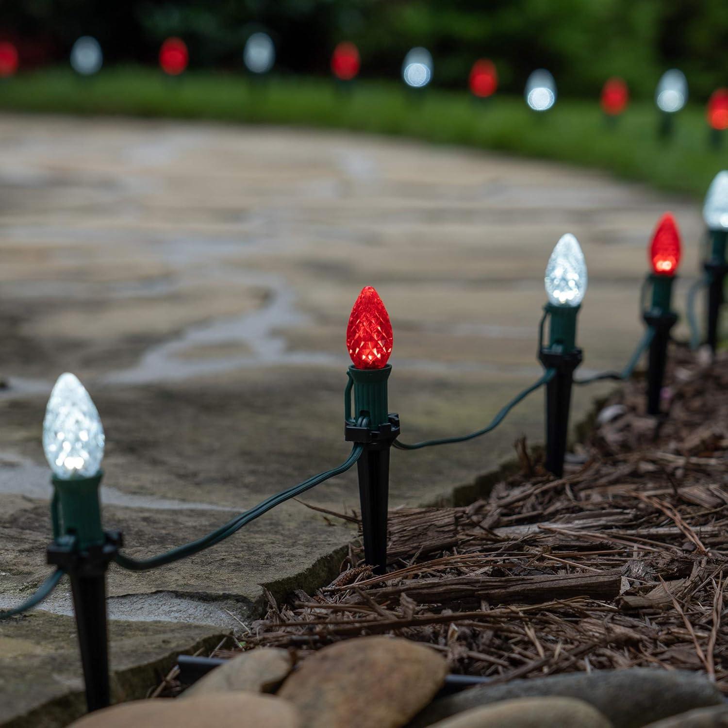 OptiCore LED Shatterproof Holiday Luminary & Pathway Lights