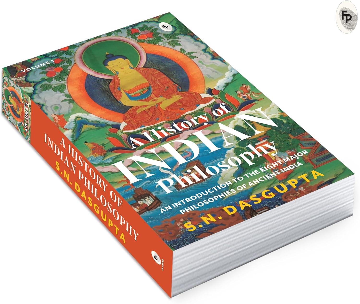 A History of Indian Philosophy: Vol. I, Multicolor Hardcover Book