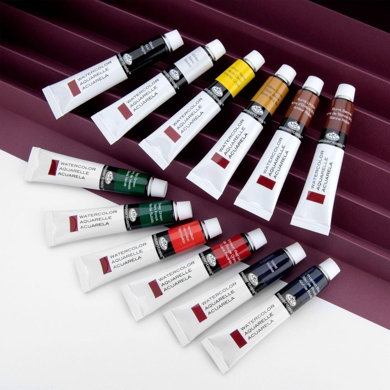 Watercolor Paints 21ml 12/Pkg-Assorted Colors