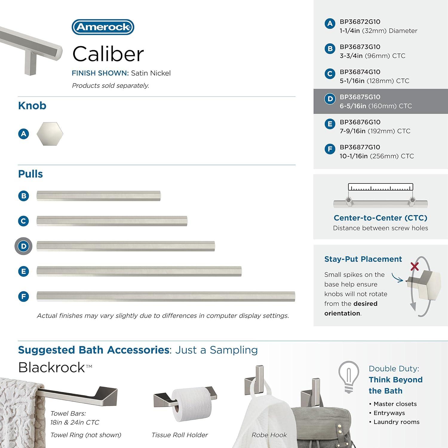 Amerock Caliber Cabinet or Drawer Pull