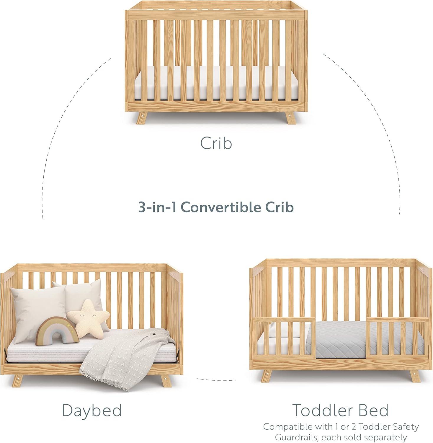 Storkcraft Beckett 3-in-1 Convertible Crib