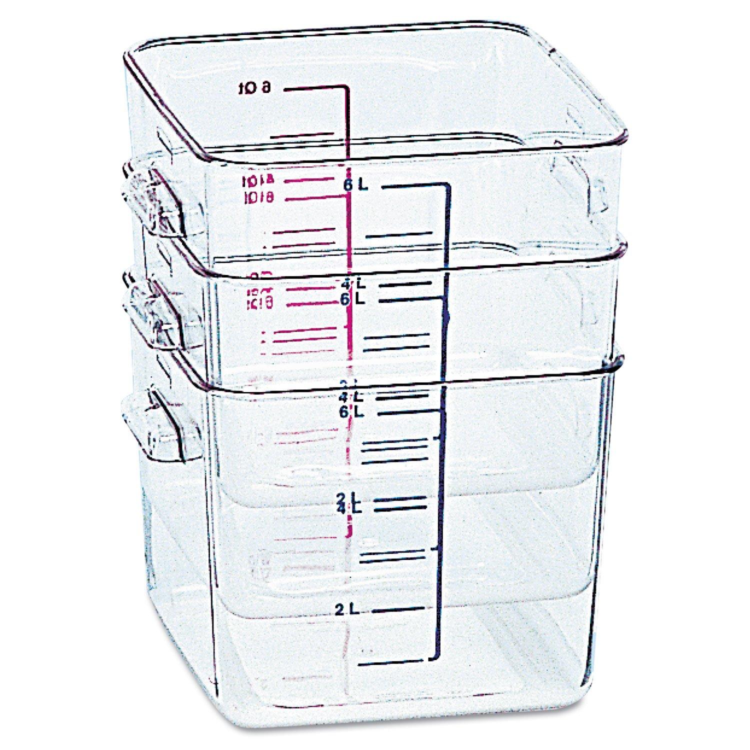 Square 64 Oz. Food Storage Container