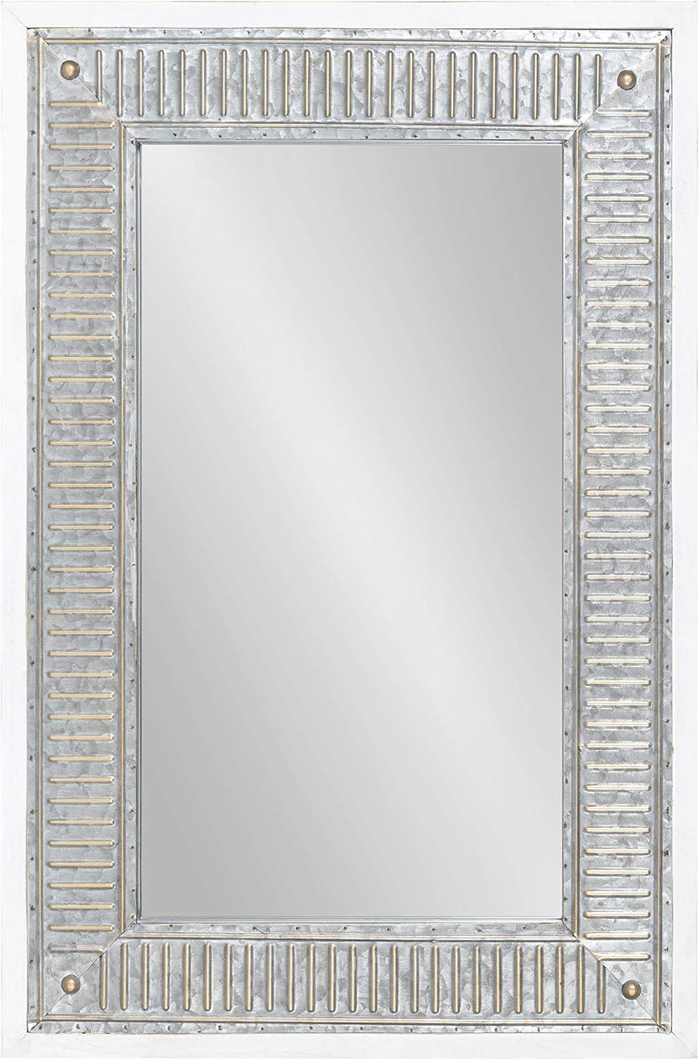 Deely Rectangle Wall Mirror - Kate & Laurel All Things Decor