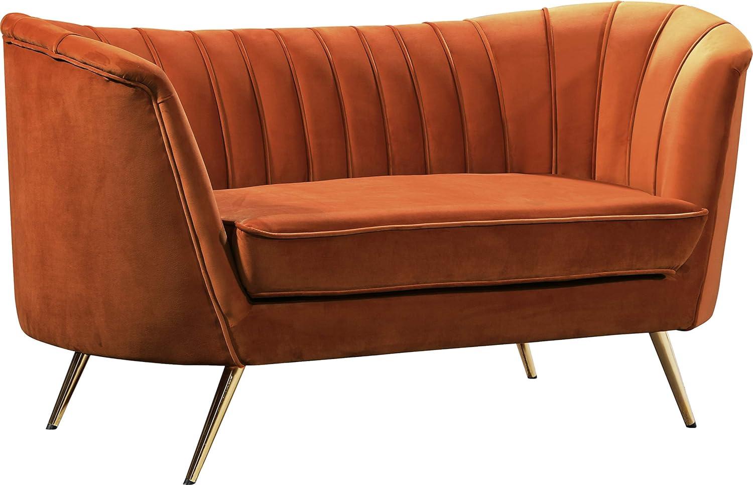 Maykoosh Retro Revival Velvet Loveseat