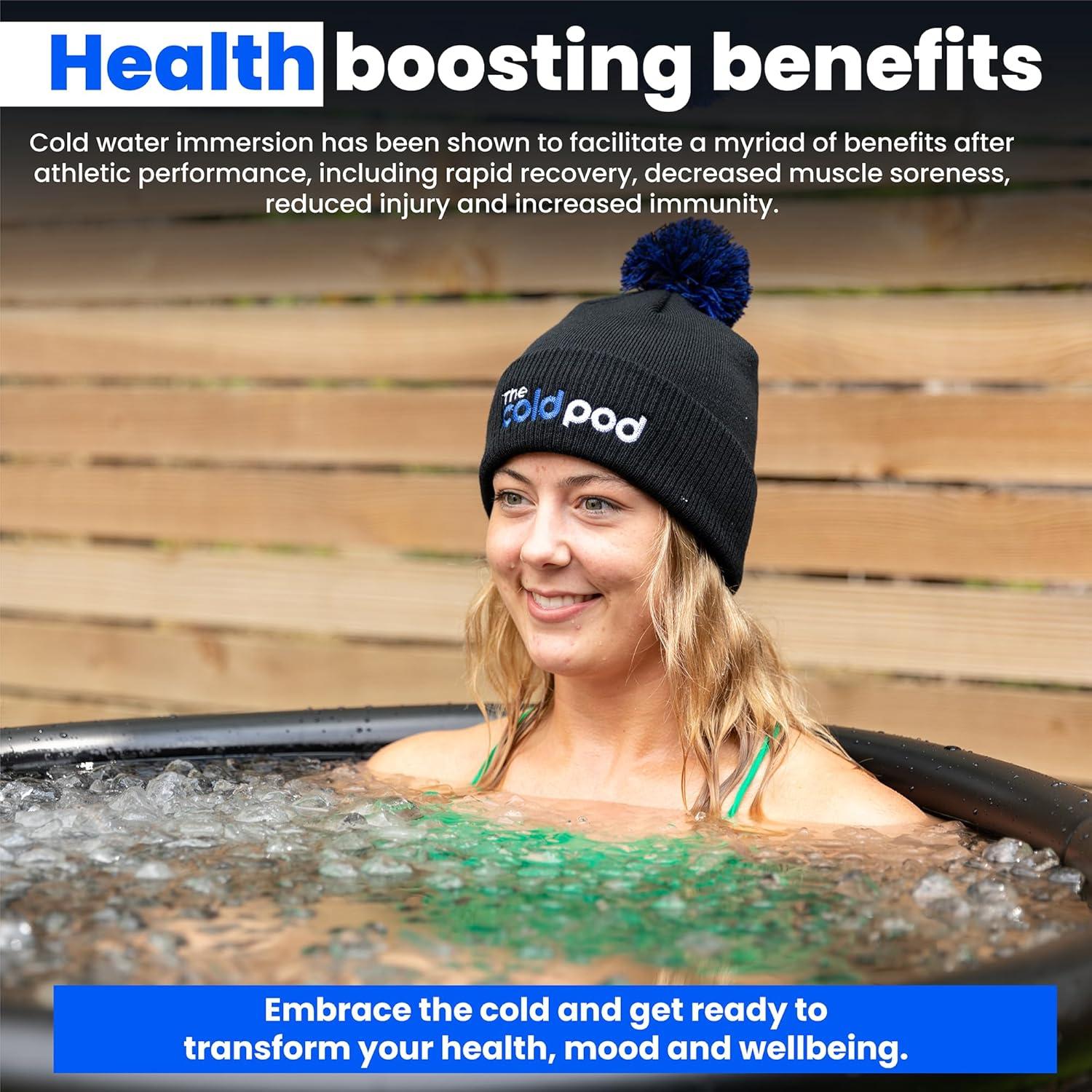 The Cold Pod® | 88 Gallon Capacity Ice Bath Tub | Thick Portable Plunge Pool for Cold Water Therapy