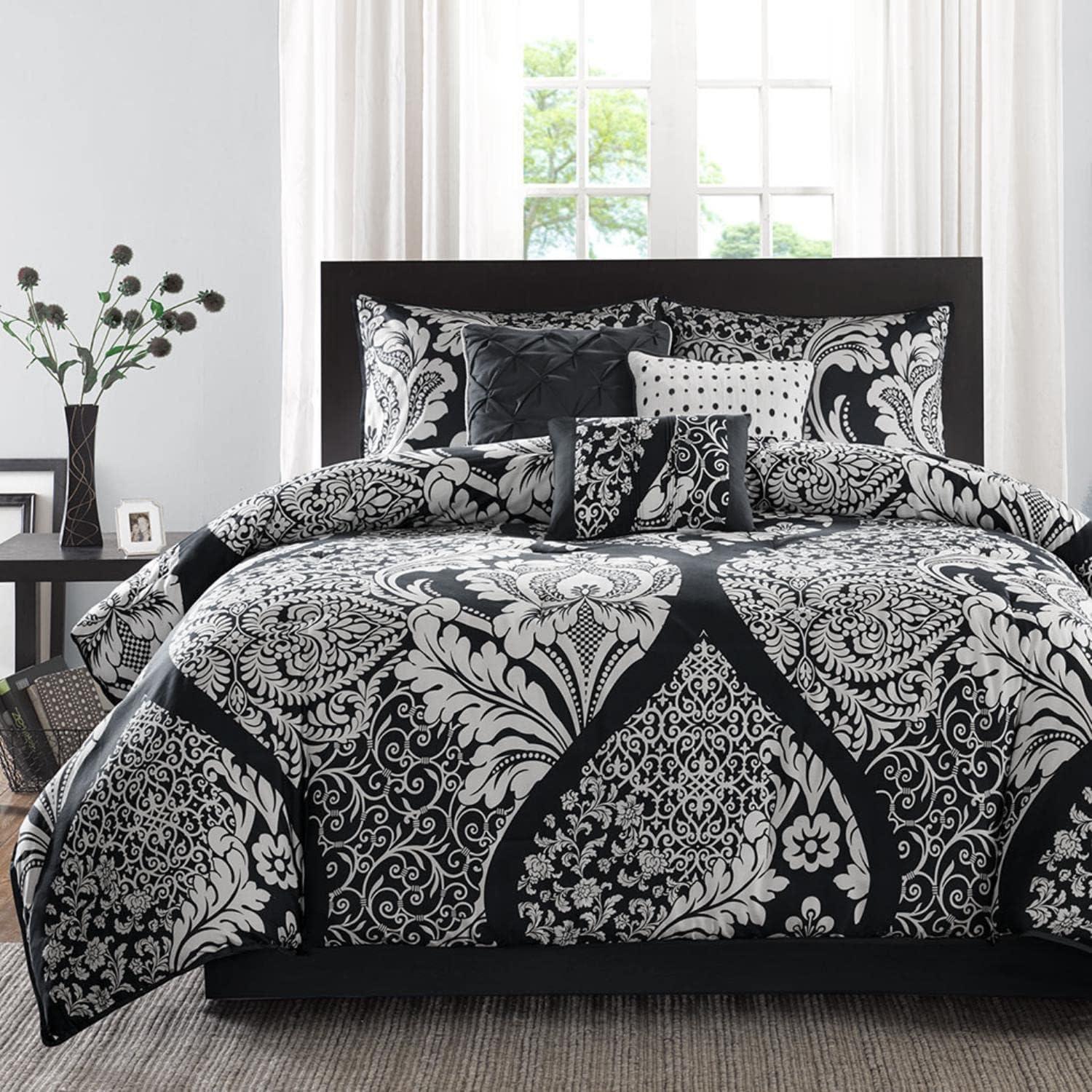 Vienna 7 Piece Cotton Printed Comforter Set