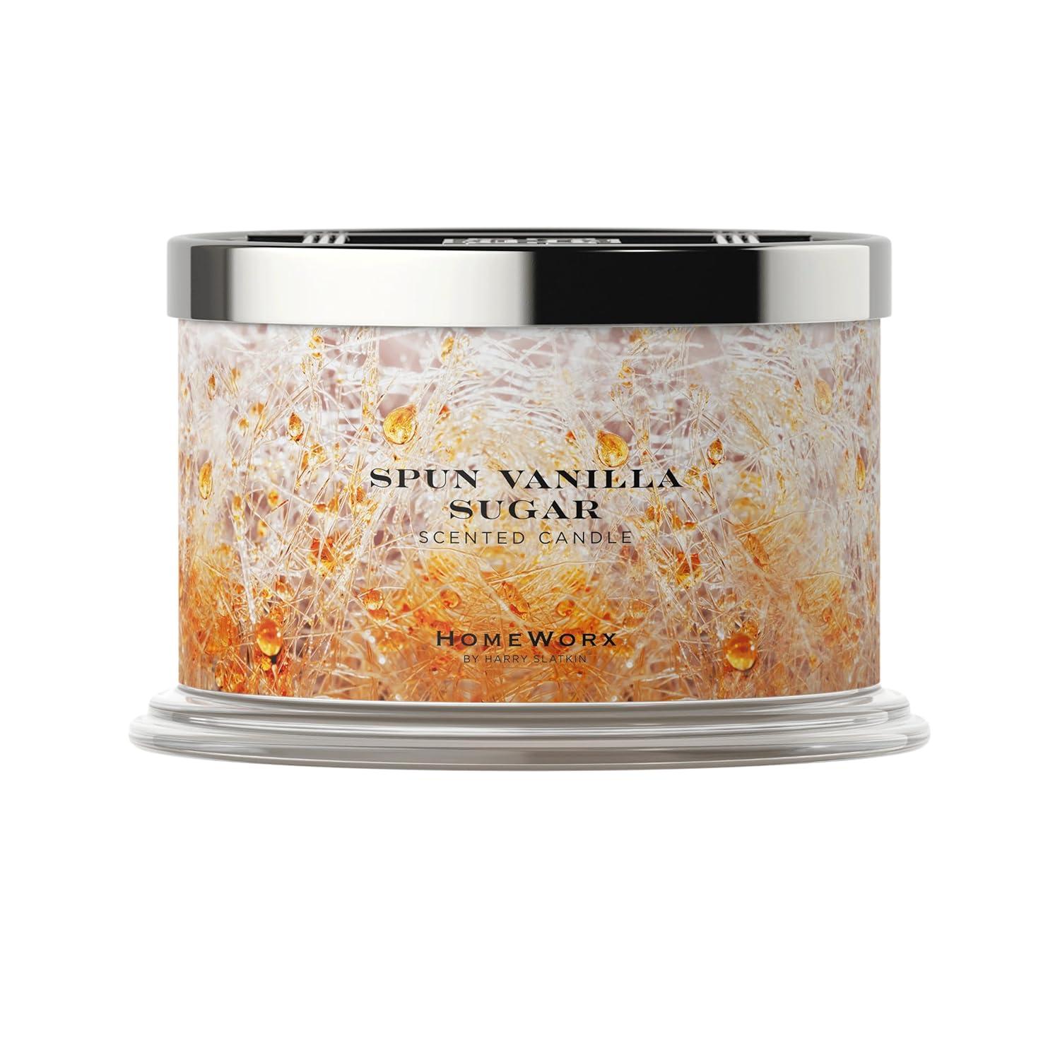 Vanilla Sugar Cream Scented Candle with Four Wicks