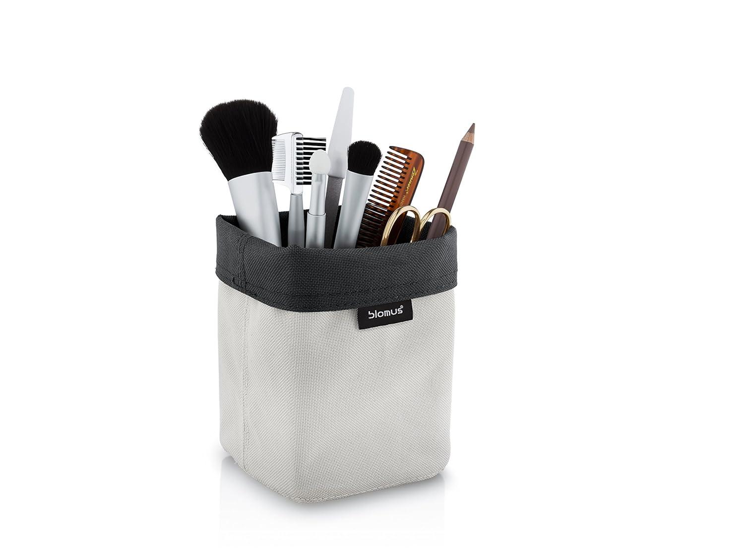 Blomus 68898 Reversible Storage Basket- Sand/Taupe