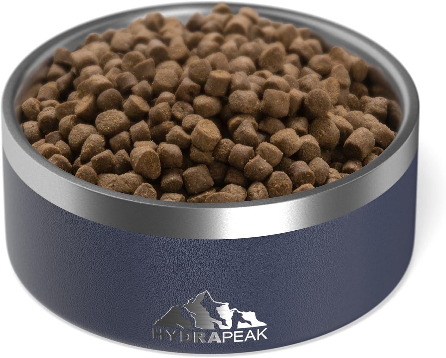 Hydrapeak Non Slip Stainless Steel Dog Bowl