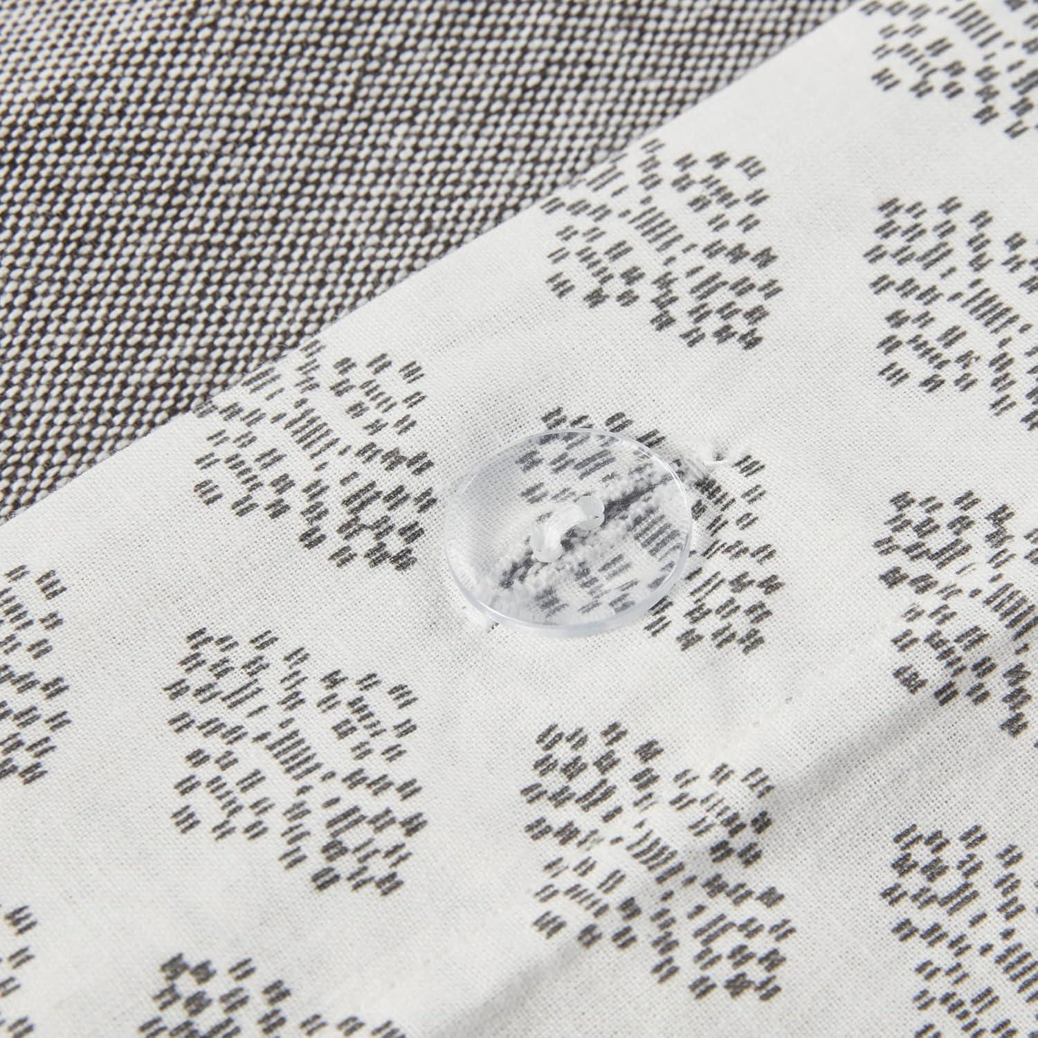 INK+IVY 3 Piece Cotton Jacquard Bedding Set