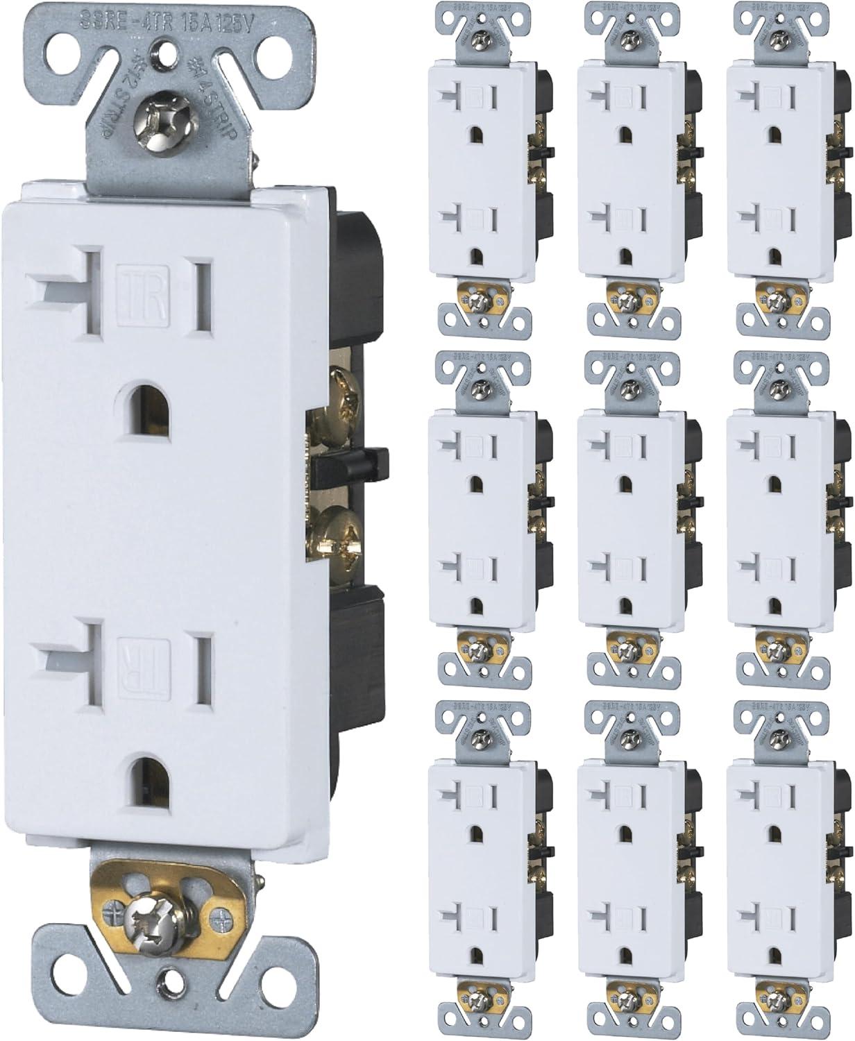 20 Tamper Resistant Decorator Outlet