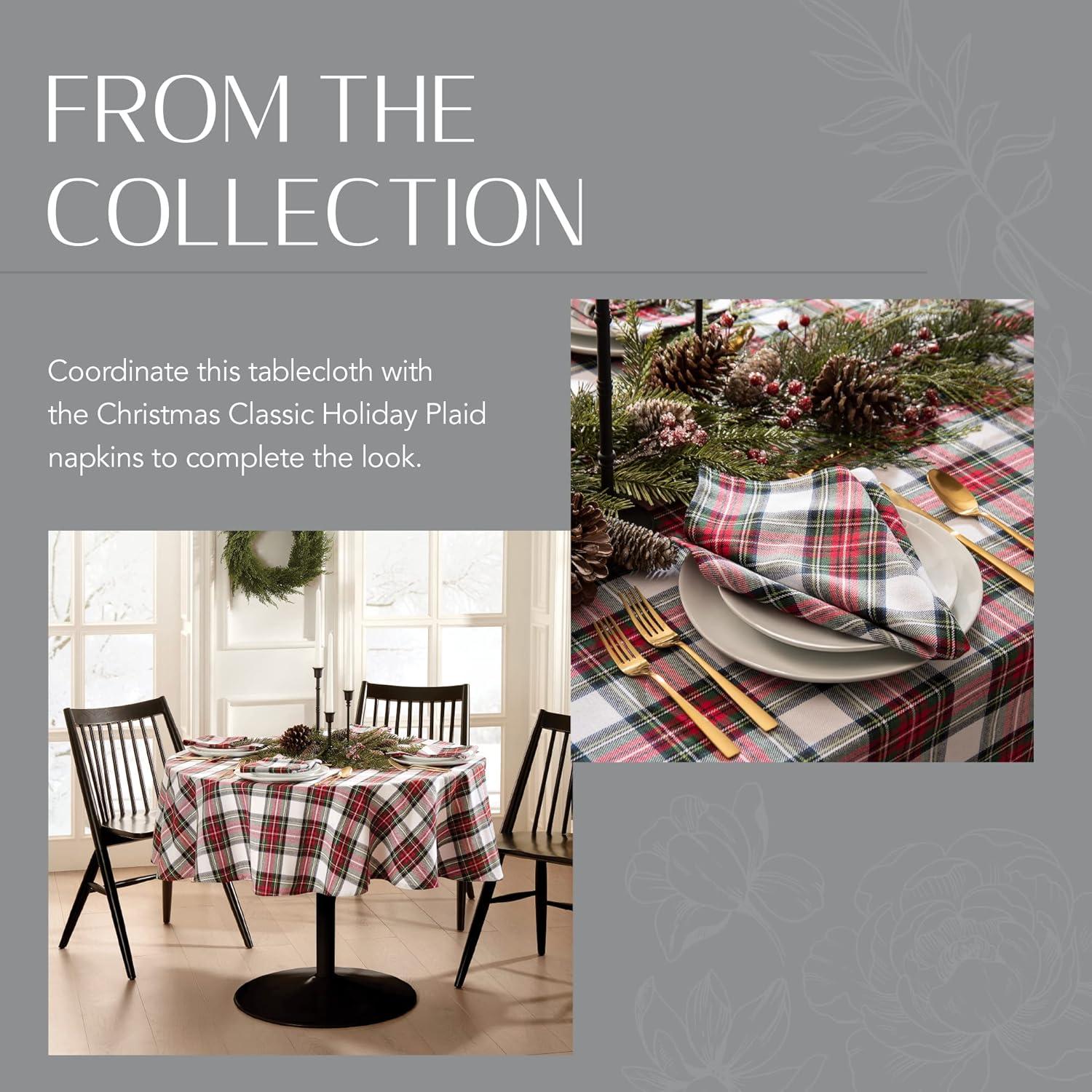 The Holiday Aisle® Danyea Plaid Cotton Tablecloth