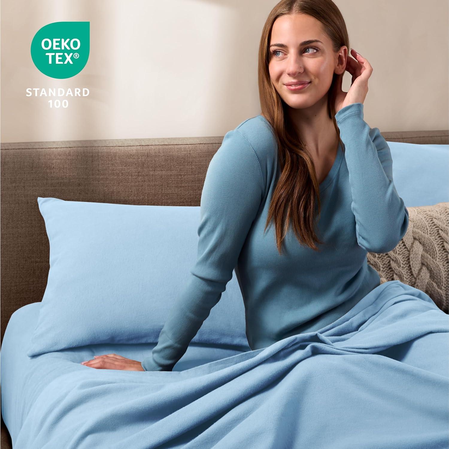 Bare Home 100% Cotton Flannel Pillowcase (Set of 2)