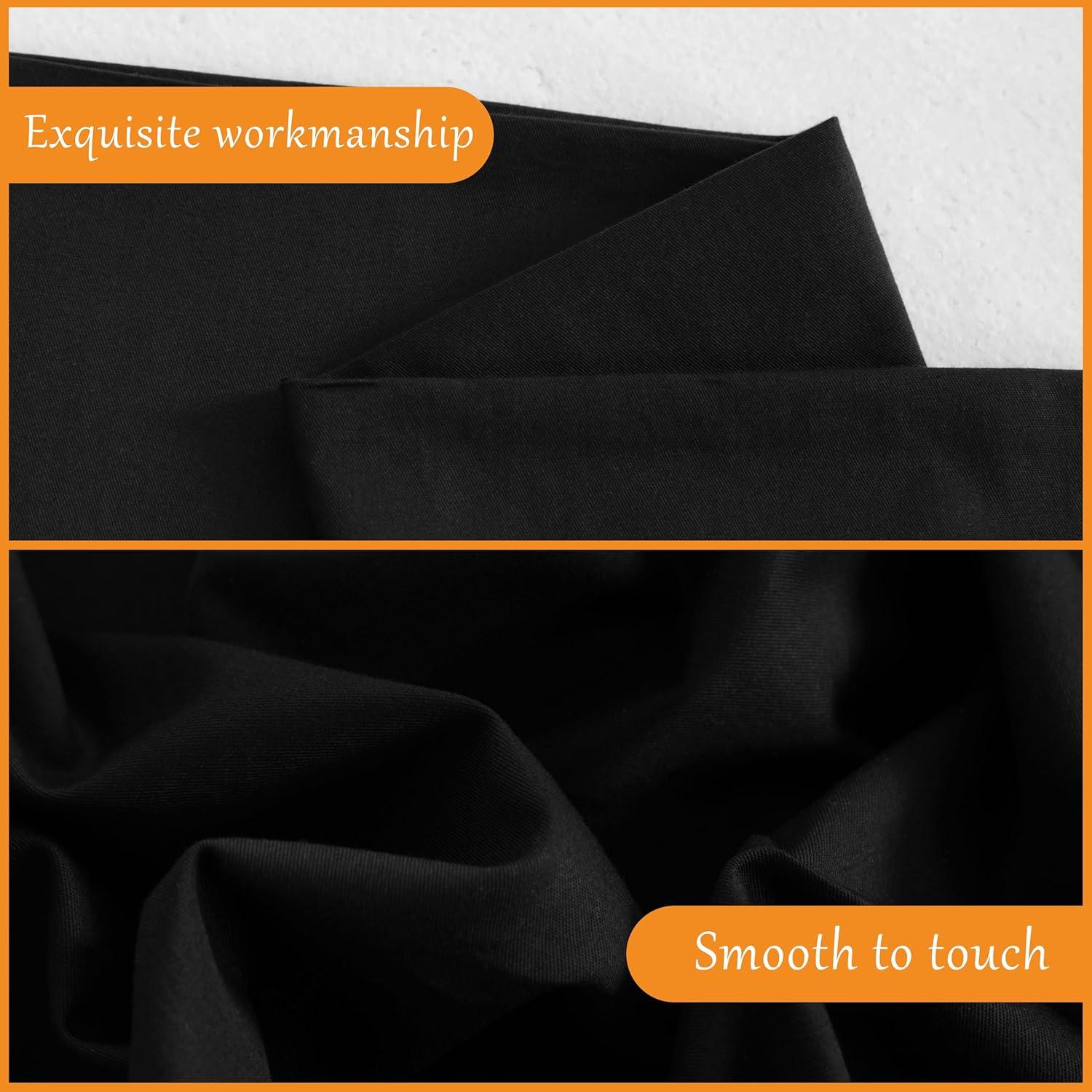 NTBAY Satin Pillow Cases, Zippered Pillowcases for Hair and Skin - NTBAY (Set of 2)