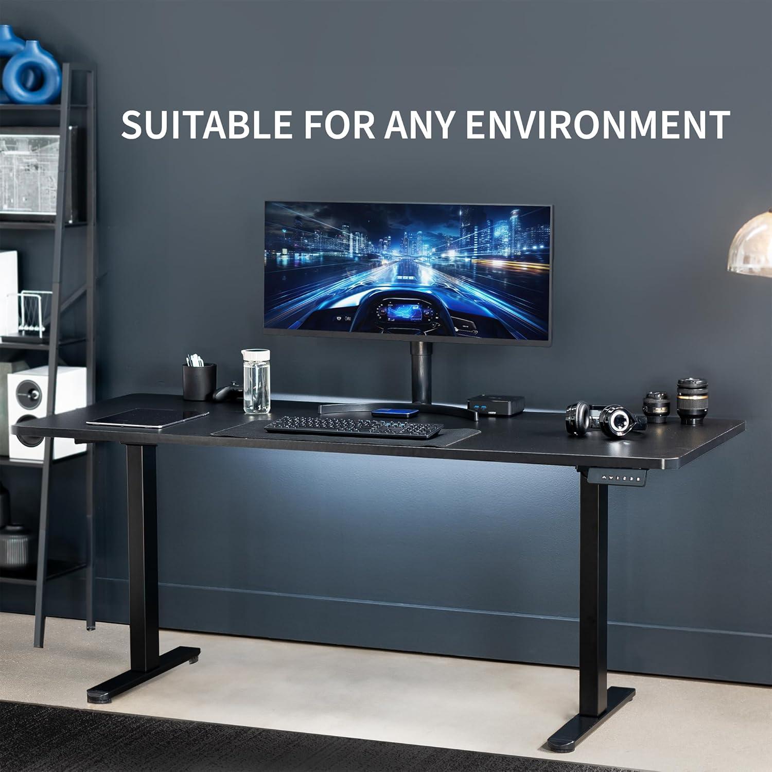 VIVO Electric Dual Motor Standing Desk Frame, E-200 Series