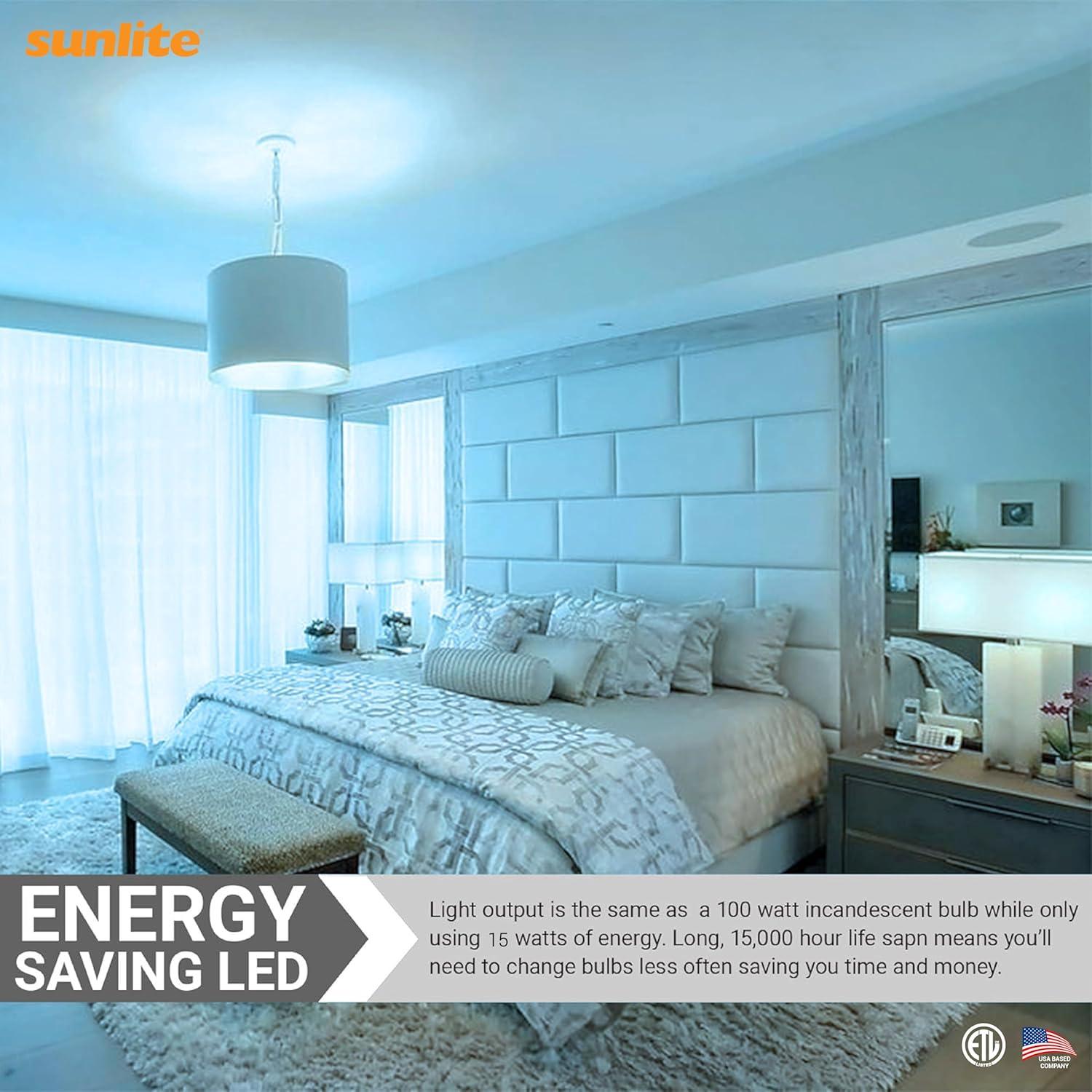 White Frosted LED Screw-in Light Bulbs for Commercial Use