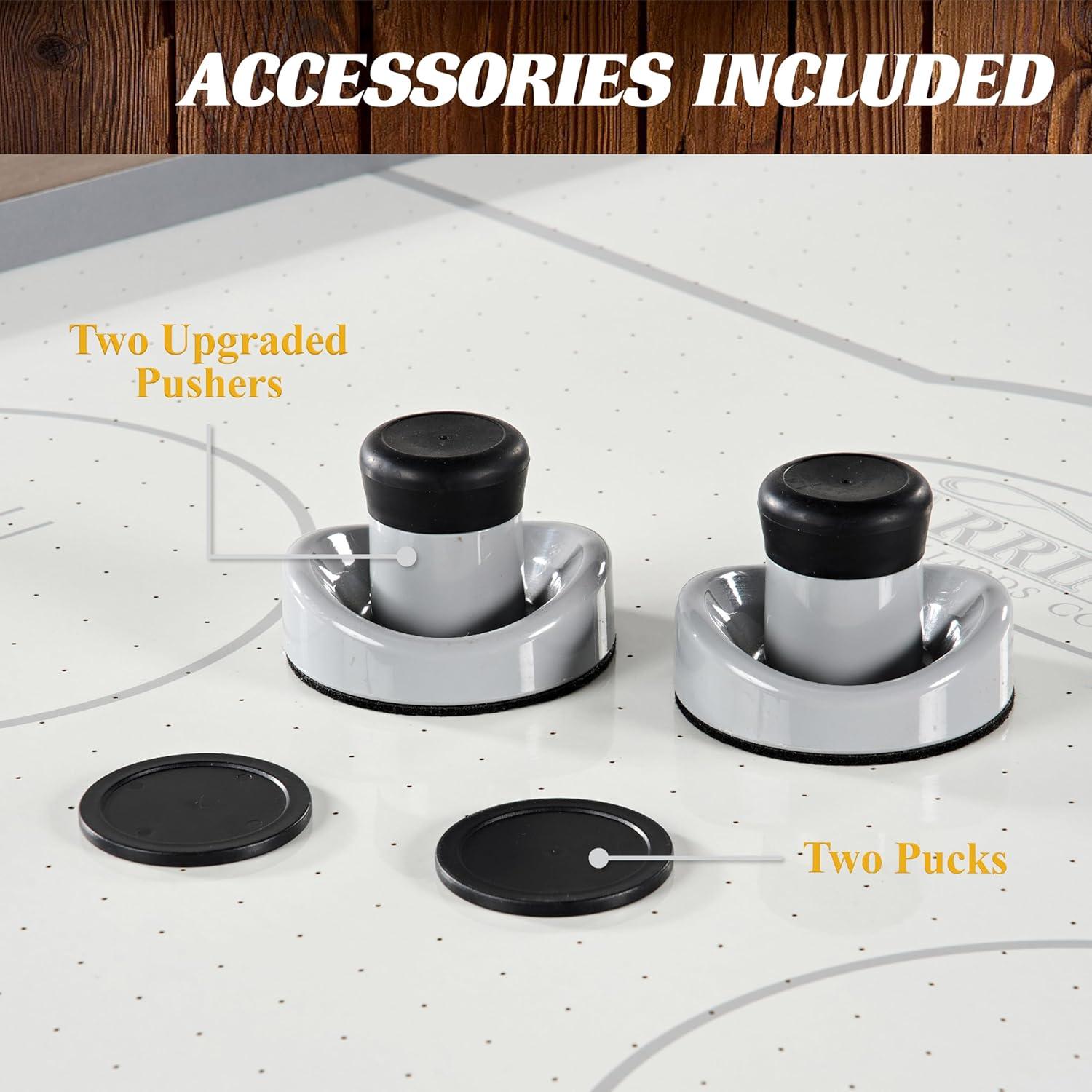 Barrington Billiards Company Barrington Urban 7' Air Powered Hockey Table With Pusher And Puck Set