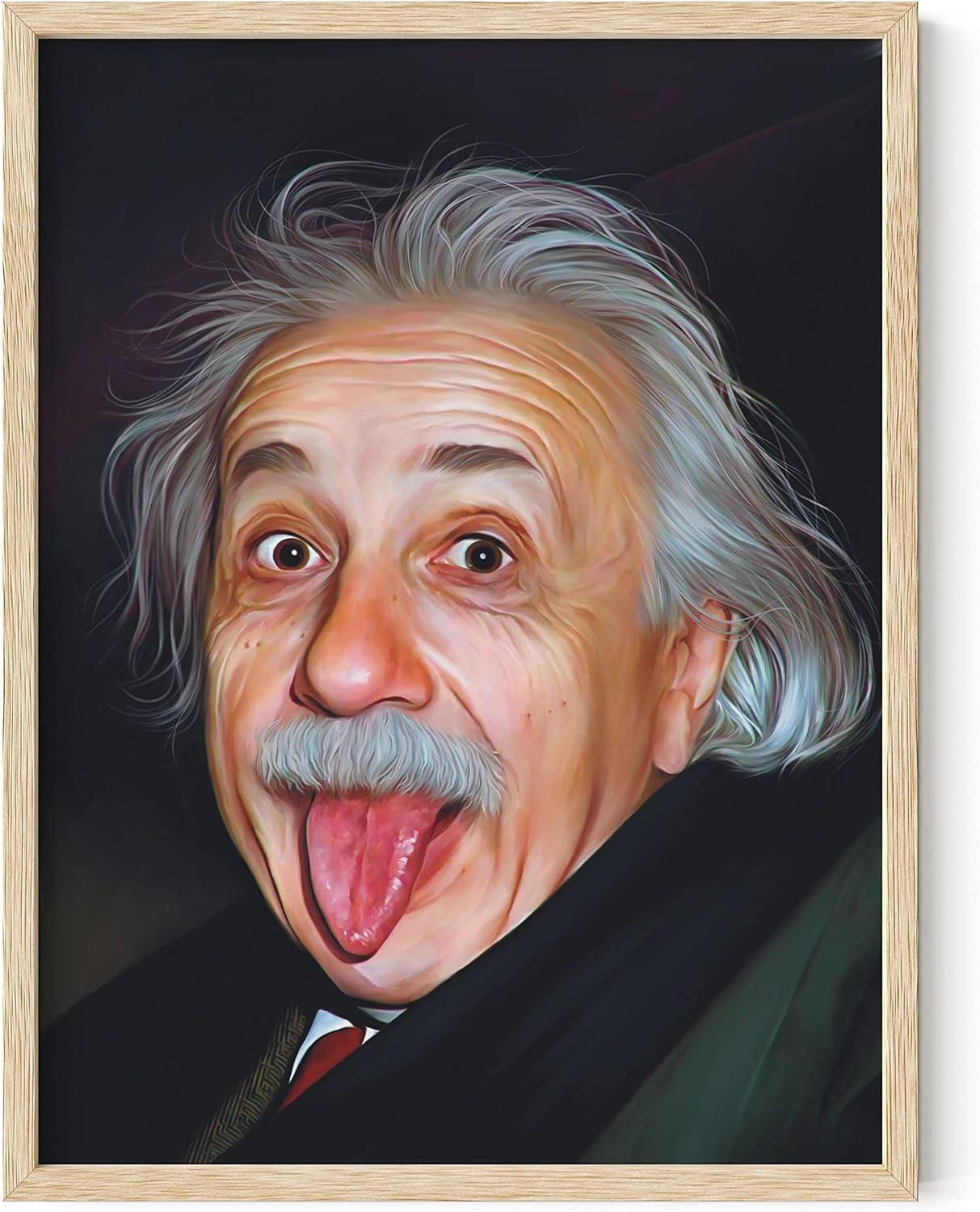 Horizontal Framed Poster with Pennsylvania Oak Frame