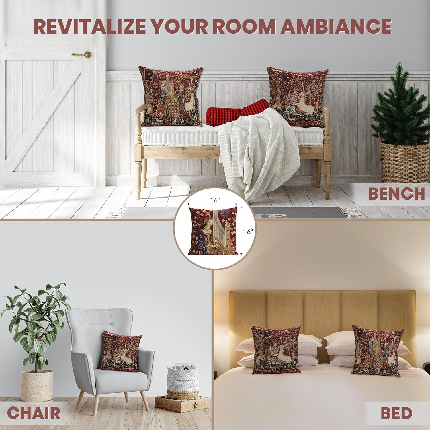 Charlotte Home Furnishings Animal Print Cotton Blend Pillow Cover