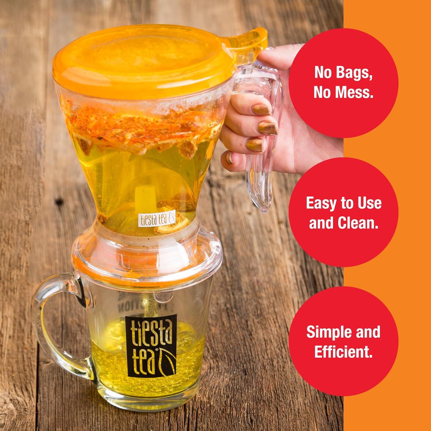 Tiesta Tea - Brewmaster Tea Infuser, 16 oz Steeper for Loose Leaf Tea