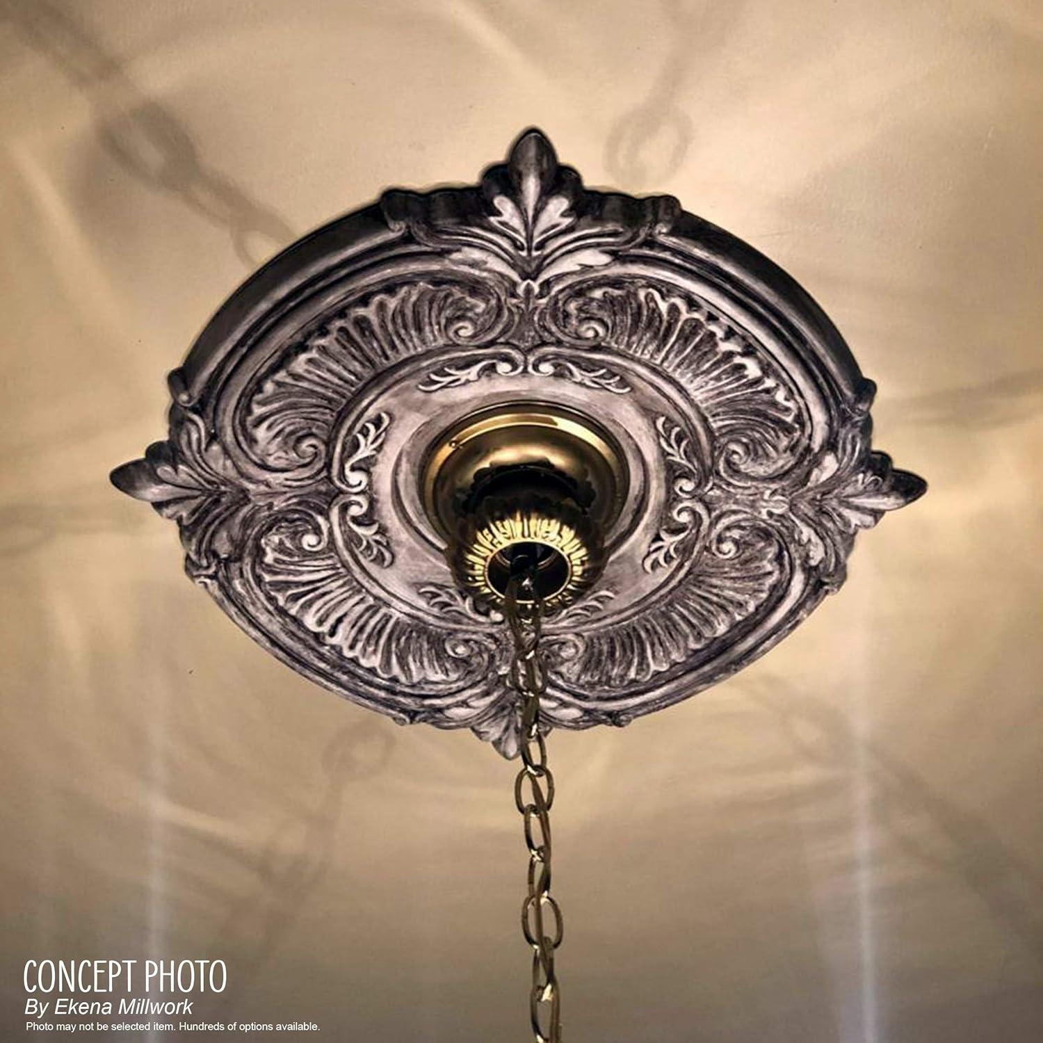 16"OD x 3 1/2"ID x 1"P Baltimore Thermoformed PVC Ceiling Medallion (Fits Canopies up to 6 1/2")