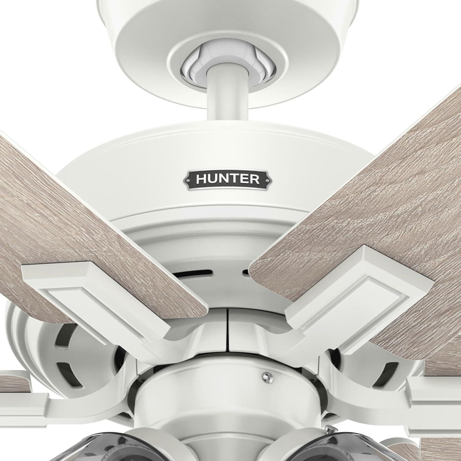 Hunter 52 Inch Fonthill ENERGY STAR® Hunterexpress Ceiling Fan With Lights And Remote