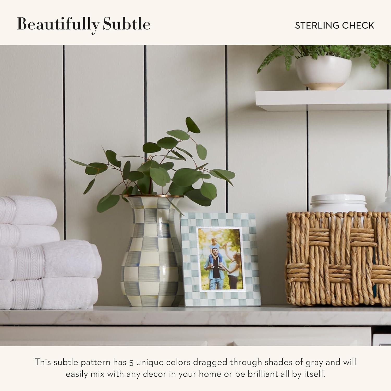 MacKenzie-Childs Sterling Check® Frame