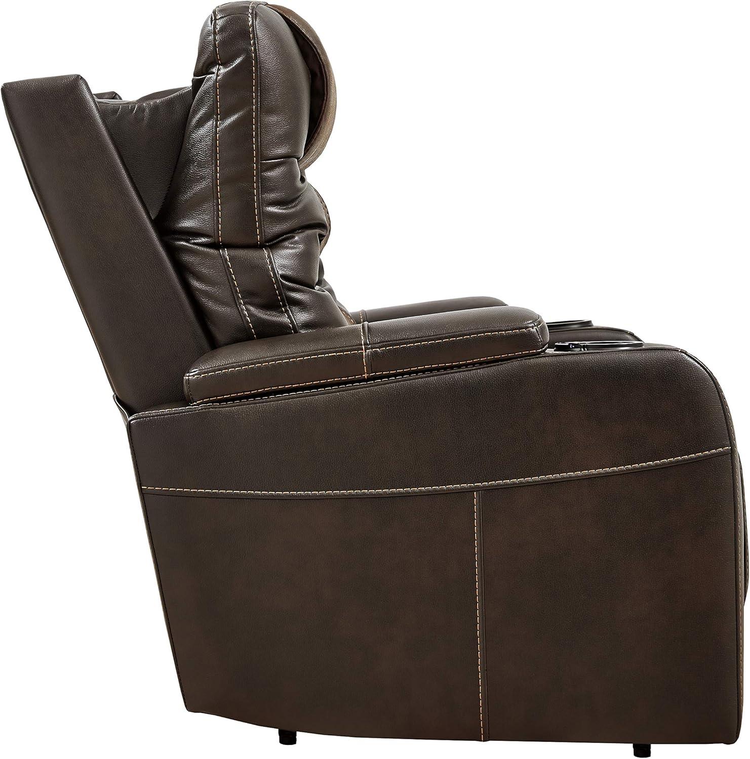 Signature Design by Ashley Composer Power Recliner in Brown