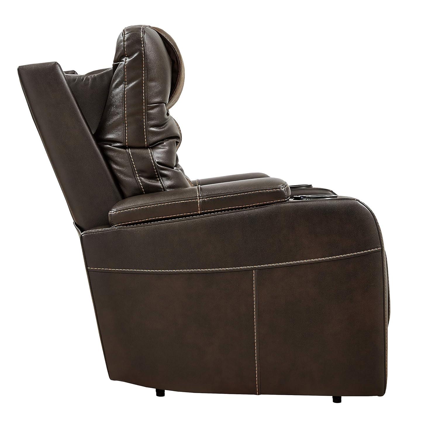 Signature Design by Ashley Composer Power Recliner in Brown