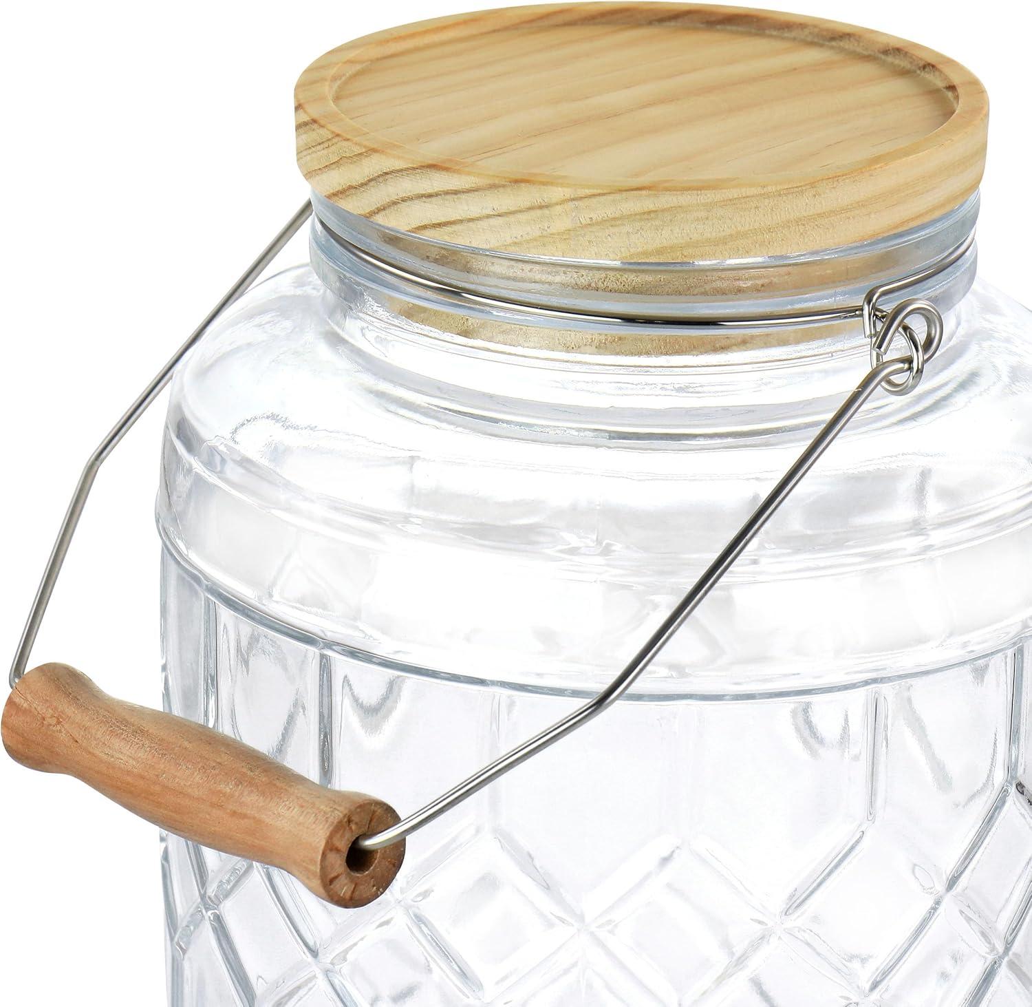 Gibson 0.95 gal Clear Beverage Dispenser Glass