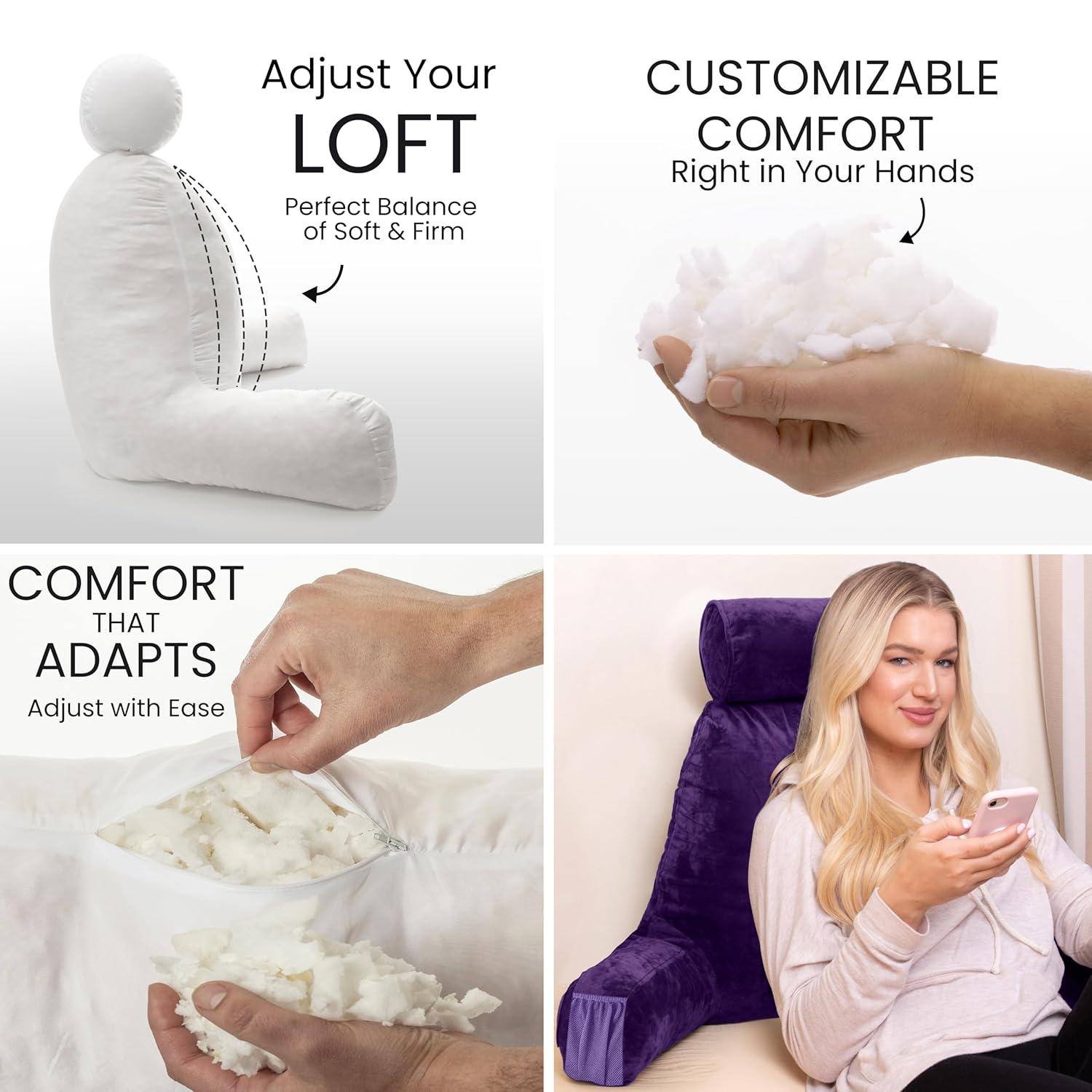 Husband Pillow Microsuede Indoor/Outdoor Throw Pillow