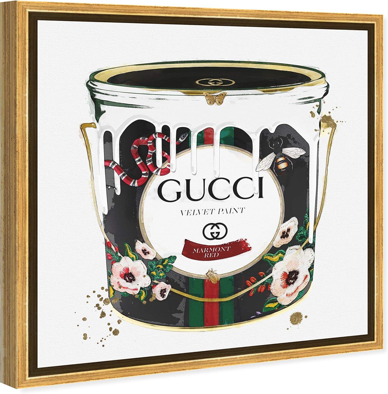 Oliver Gal Prints " Large Fashion And Glam Velvet Marmont Can "