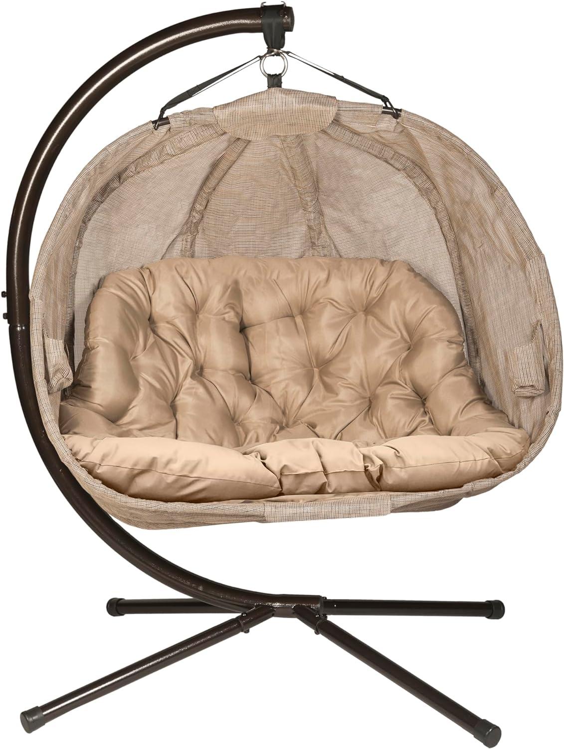 Wade Logan® Abdool Double Porch Swing with Stand