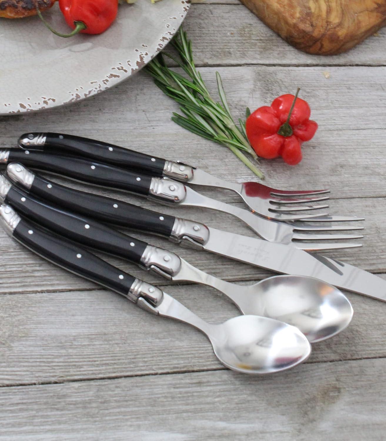 Hixon Stainless Steel Flatware - Set of 20