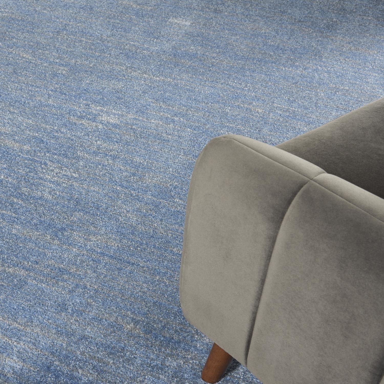 Nourison Nourison Essentials NRE01 Indoor/outdoor Area Rug - Blue/Grey 10' x 14'