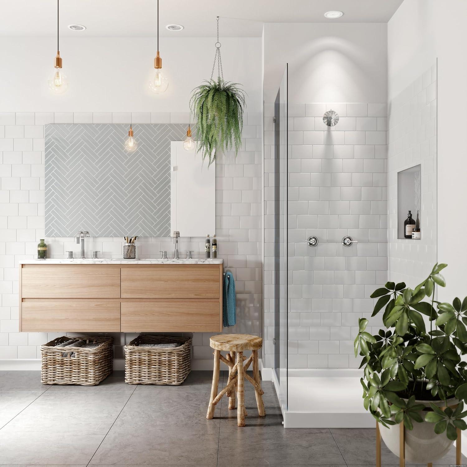 Sprite SHOWERS 7-Spray Filtered Showerhead in Brushed Nickel