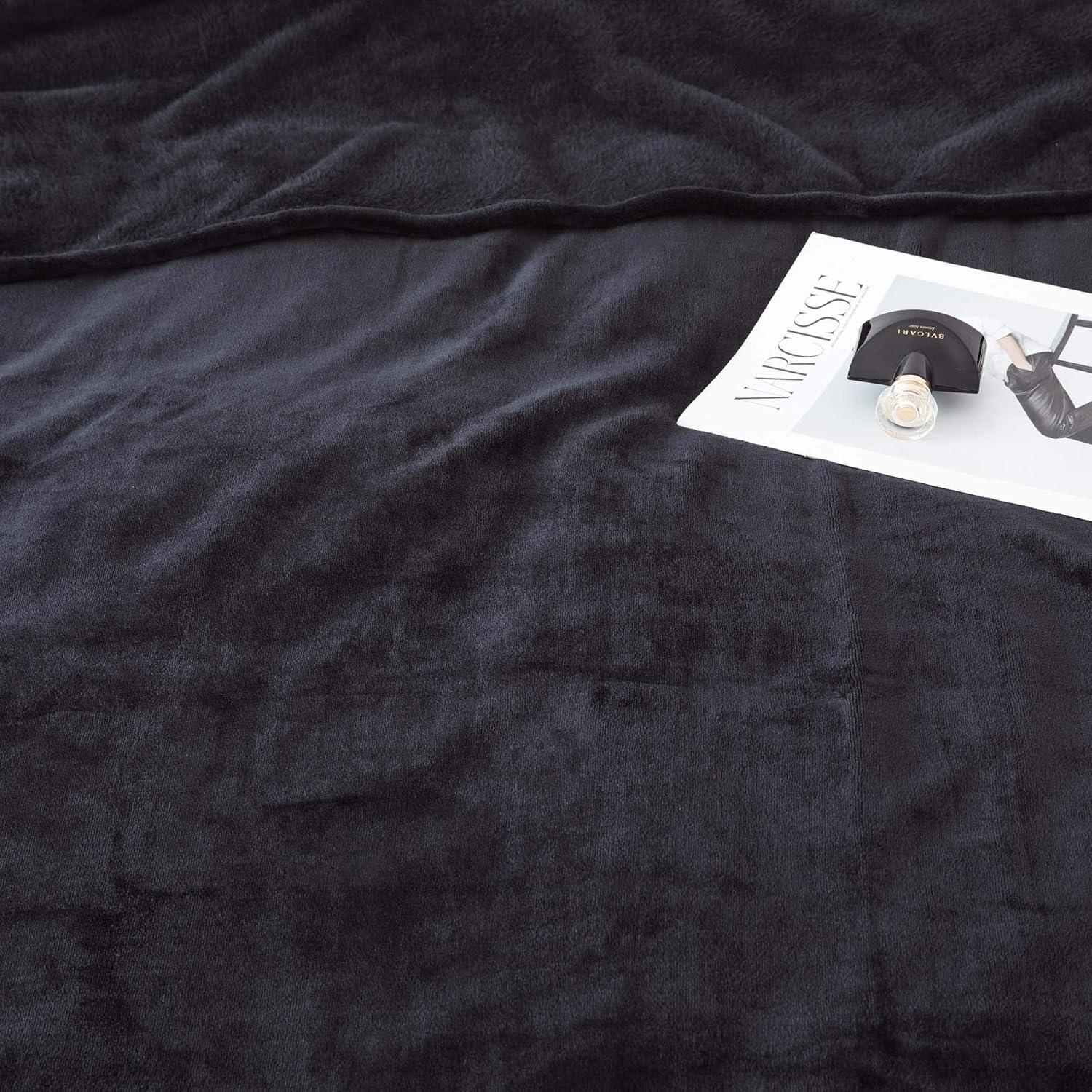IMPERIAL HOMEWARE LONDON LIMITED Reversible Mink Faux Plush Fur Fleece Blanket