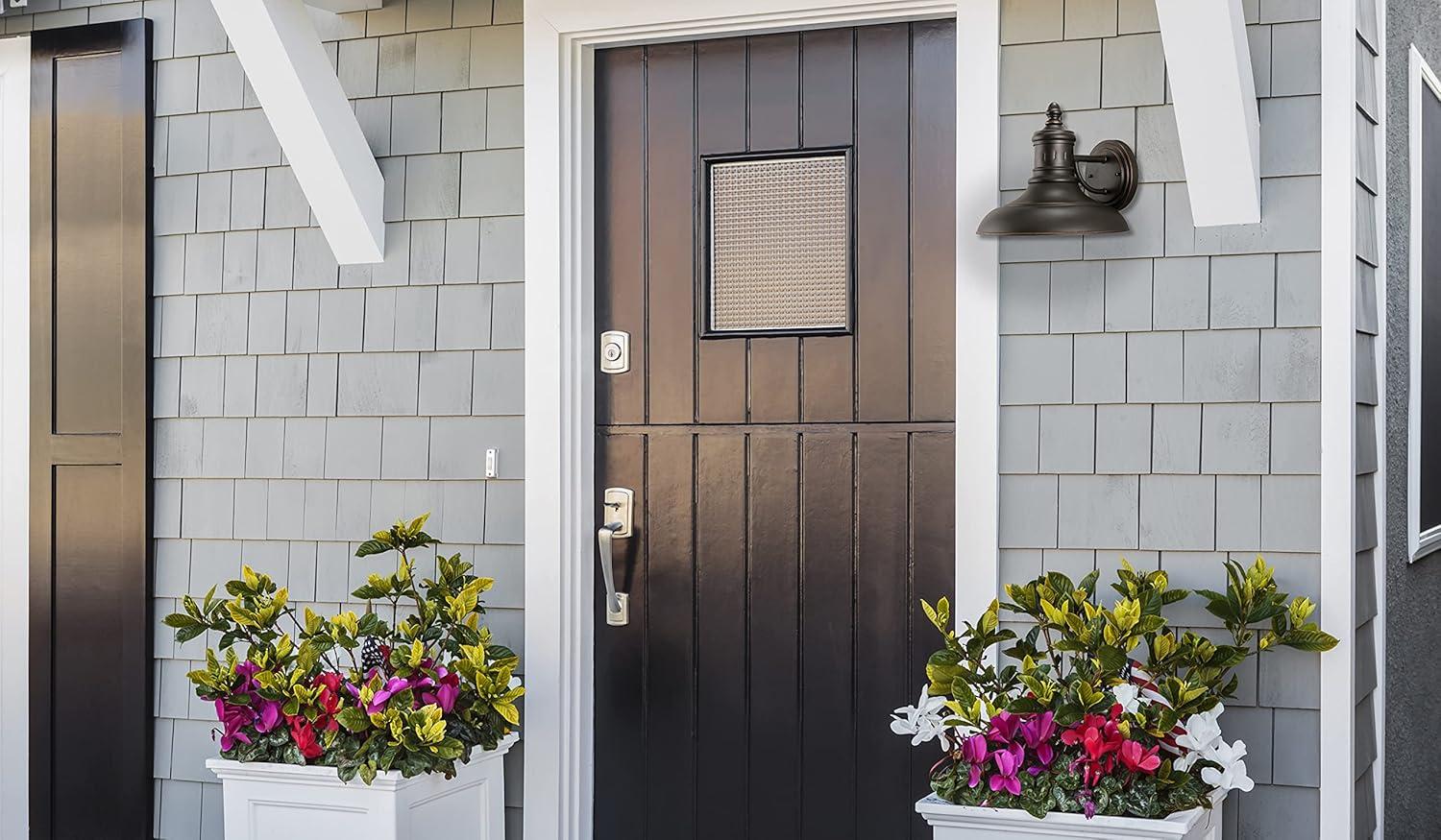 Design House Monterey 1-Light Wall Mount Down Light in Oil Rubbed Bronze,16.6x6x8.1 inches