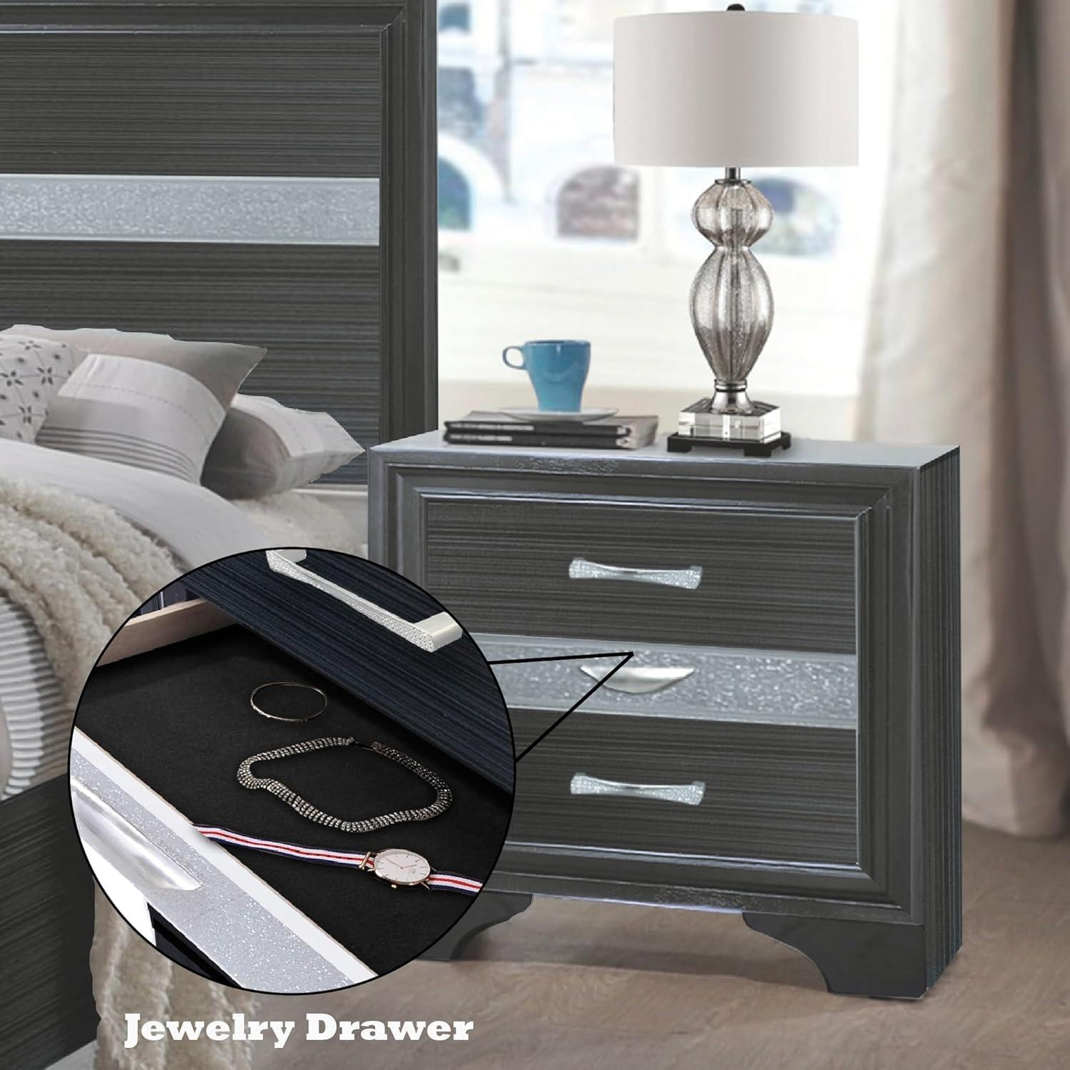 Naima Nightstand, Night Stands Bed Side Table Bedside Tables