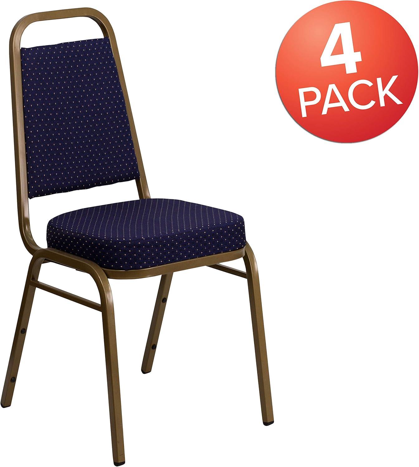 Amaya Trapezoidal Stacking Banquet Chairs by Flash Furniture